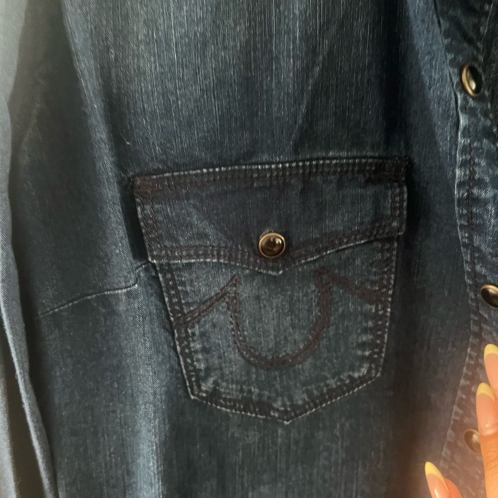 Women’s Blue denim shirt